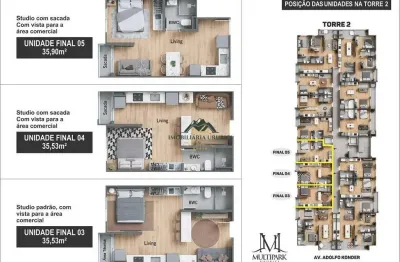 Apartamento com 1 quarto à venda no Centro, Urubici 