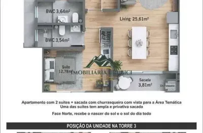 Apartamento com 2 quartos à venda no Centro, Urubici 