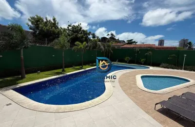 Apartamento com 3 dormitórios à venda por r$ 570.000 - de lourdes - fortaleza/ce