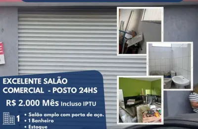 Sala comercial com 1 sala para alugar na Avenida Major Pinheiro Froes, Vila Maria de Maggi, Suzano