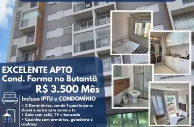 Apartamento com 2 quartos para alugar na Rua Valson Lopes, Vila Butantã, São Paulo