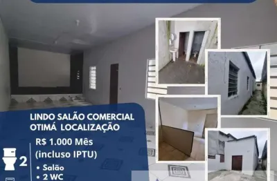 Ponto comercial com 2 salas para alugar na Rua Doutor Benedito da Silva, Jardim Leblon, Suzano