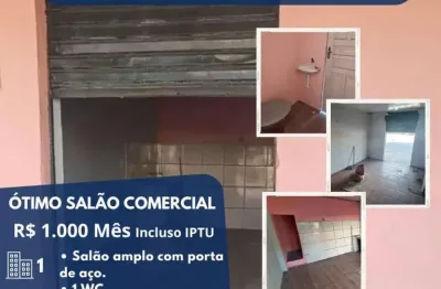 Ponto comercial com 1 sala para alugar na Estrada Portão Honda, Jardim Revista, Suzano