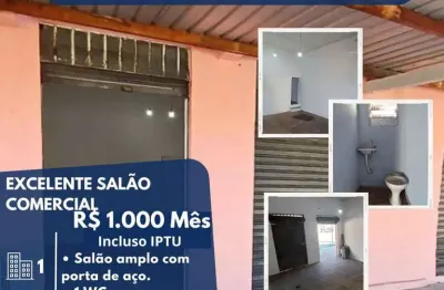 Sala comercial com 1 sala para alugar na Estrada Portão Honda, Jardim Revista, Suzano