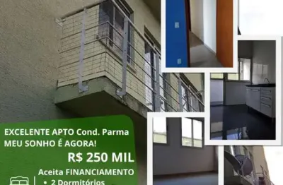 Apartamento para venda em mogi das cruzes, mogi moderno, 2 dormitórios, 1 banheiro, 1 vaga