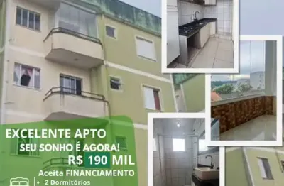 Apartamento para venda em suzano, jardim europa, 2 dormitórios, 1 banheiro, 1 vaga