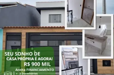 Casa para venda em suzano, jardim quaresmeira, 3 dormitórios, 2 banheiros, 1 vaga