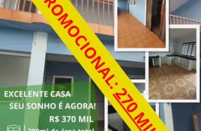 Casa para Venda em Suzano, Parque Umuarama, 3 dormitórios, 3 banheiros, 5 vagas