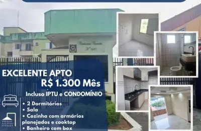 Apartamento com 2 quartos para alugar na Estrada Takashi Kobata, Jardim Europa, Suzano