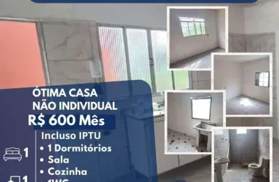 Casa com 1 quarto para alugar na Rua Daiji Hirabayashi, Jardim do Bosque, Suzano
