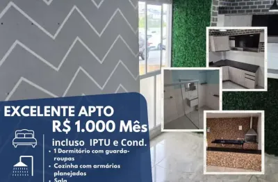 Apartamento para locação em suzano, jardim europa, 1 dormitório, 1 banheiro, 1 vaga