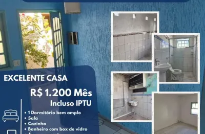 Casa para locação em são paulo, parque das paineiras, 1 dormitório, 1 banheiro
