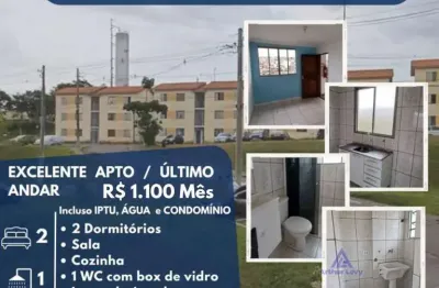 Apartamento para locação em suzano, jardim europa, 2 dormitórios, 1 banheiro, 1 vaga