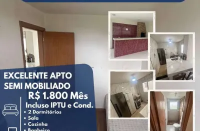 Apartamento para locação em suzano, parque santa rosa, 2 dormitórios, 1 banheiro