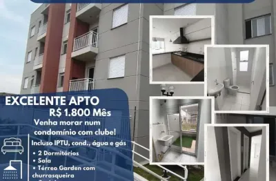 Apartamento para locação em suzano, jardim europa, 2 dormitórios, 1 banheiro, 1 vaga