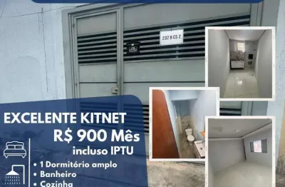 Kitnet para locação em suzano, vila nova amorim, 1 dormitório, 1 banheiro, 1 vaga