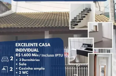 Casa com 3 quartos para alugar na Rua Naoji Takeuchi, Jardim Leblon, Suzano