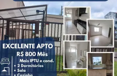 Apartamento para Locação em Suzano, Parque Santa Rosa, 2 dormitórios, 1 banheiro, 1 vaga