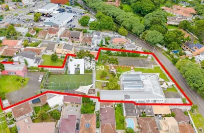 Terreno à venda na rua saldanha marinho, 3456, campina do siqueira, curitiba por r$ 33.000.000