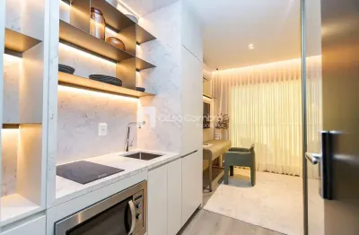 Kitnet / stúdio à venda na rua desembargador motta, 1550, batel, curitiba, 34 m2 por r$ 863.710