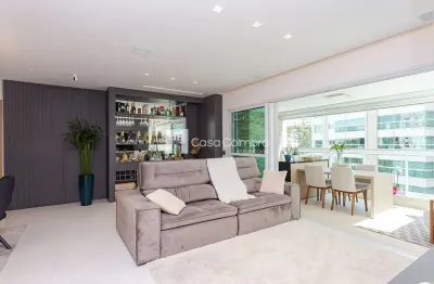 Apartamento com 3 quartos à venda na rua professor pedro viriato parigot de souza, 3650, ecoville, curitiba, 129 m2 por r$ 1.750.000