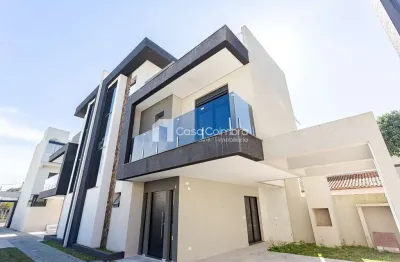 Casa em condomínio fechado com 3 quartos à venda na rua jorge de poli, 113, xaxim, curitiba, 137 m2 por r$ 850.000