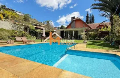 Casa com 5 quartos à venda na estrada do lago, albuquerque, teresópolis, 1296 m2 por r$ 1.290.000