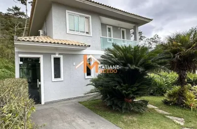 Casa em condomínio fechado com 3 quartos à venda na rua roberto rosa, tijuca, teresópolis, 150 m2 por r$ 1.300.000