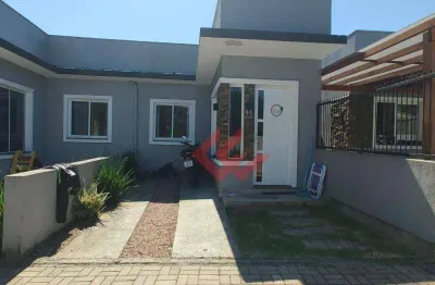 Casa com 2 dormitórios à venda, 47 m² por r$ 265.000,00 - santa cruz - gravataí/rs