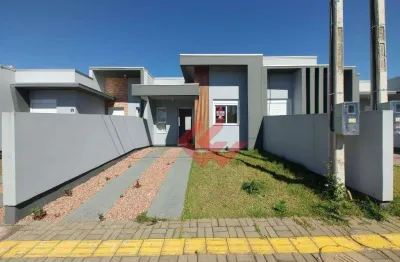 Casa com 2 dormitórios para alugar, 52 m² por r$ 1.727,00/mês - mato alto - gravataí/rs