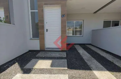 Sobrado com 2 dormitórios para alugar, 70 m² por r$ 1.900,00/mês - santa fé - gravataí/rs
