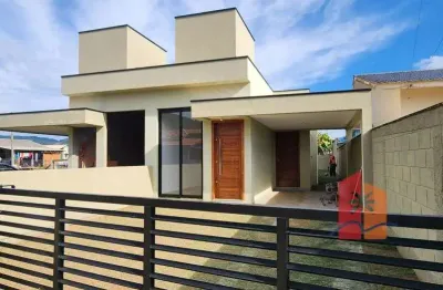 Casa geminada nova 72m² com excelente acabamento – areias, paulo lopes/sc