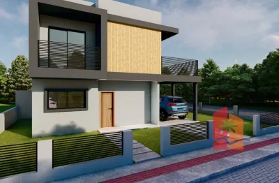 Sobrados 2 quartos (1 Suíte) 105m² com excelente padrão construtivo – Areias de Palhocinha, Garopaba - SC