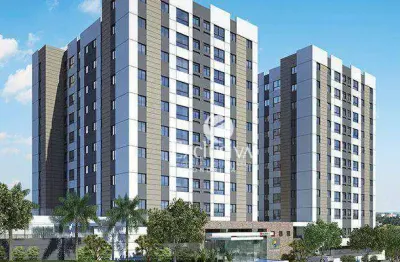 Apartamento com 3 quartos à venda, 65 m² - edifício aquabrasil - londrina/pr