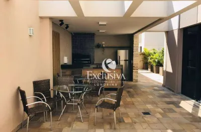 Apartamento com 3 quartos  à venda, 65 m² - edifício aqua brasil residencial e resort - londrina/pr