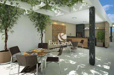 Apartamento com 3 dormitórios à venda, 65 m² - edifício aqua brasil residencial e resort - londrina/pr