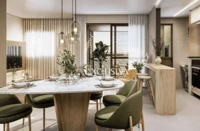 Apartamento com 3 dormitórios à venda, 83 m² - art home, centro - londrina/pr