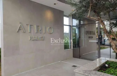 Apartamento com 3 dormitórios à venda, 185 m² - edifício átrio, gleba palhano - londrina/pr