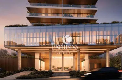 Apartamento com 4 dormitórios à venda, 346 m² - edifício artesano - londrina/pr