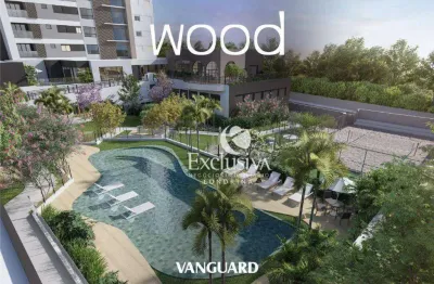 Apartamento com 1 suíte e 1 dormitório à venda, 84 m² - edifício wood, terra bonita - londrina/pr