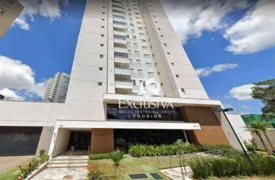 Apartamento com 2 quartos à venda, 78 m² - edifício cosmopolitan residence - londrina/pr