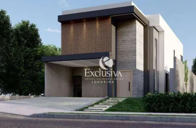 Sobrado com 3 quartos à venda, 197 m²  - parque tauá - cond. aranguá - londrina/pr