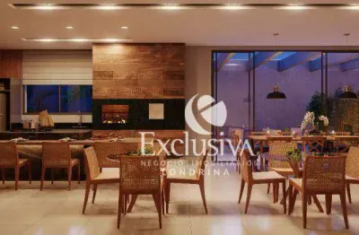 Apartamento com 3 quartos à venda, 68 m² - edifício tribeca, aurora - londrina/pr