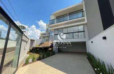 Sobrado com 3 quartos à venda, 203 m² - universitário - londrina/pr