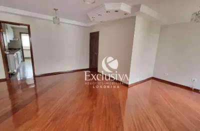 Apartamento com 3 quartos  à venda, 130 m² - centro - londrina/pr