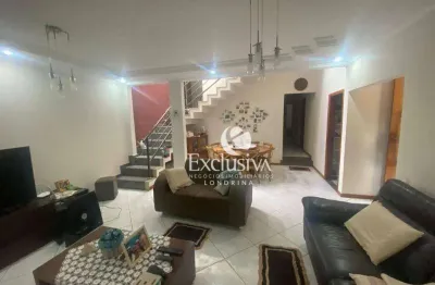 Sobrado com 5 quartos à venda, 300 m² - condomínio kingston park - parque jamaica - londrina/pr