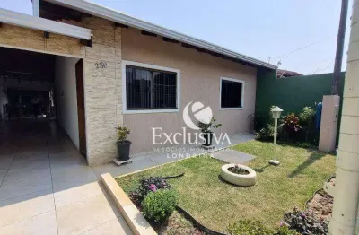 Casa com 3 quartos à venda, 175 m² - jardim erdei - rolândia/paraná