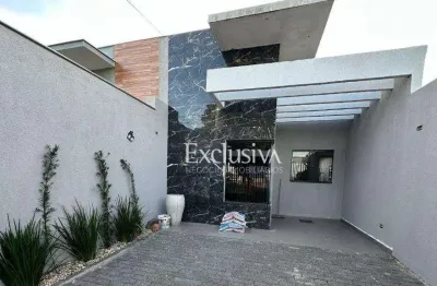Casa com 3 dormitórios à venda, 75 m² - jardim montecatini - londrina/pr