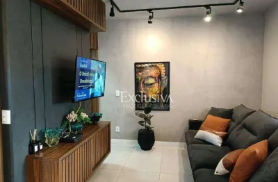 Apartamento com 2 dormitórios à venda, 70 m² - edifício victoria parque, gleba fazenda palhano - londrina/pr