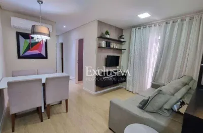 Apartamento com 3 dormitórios à venda, 70 m² - centro - londrina/pr